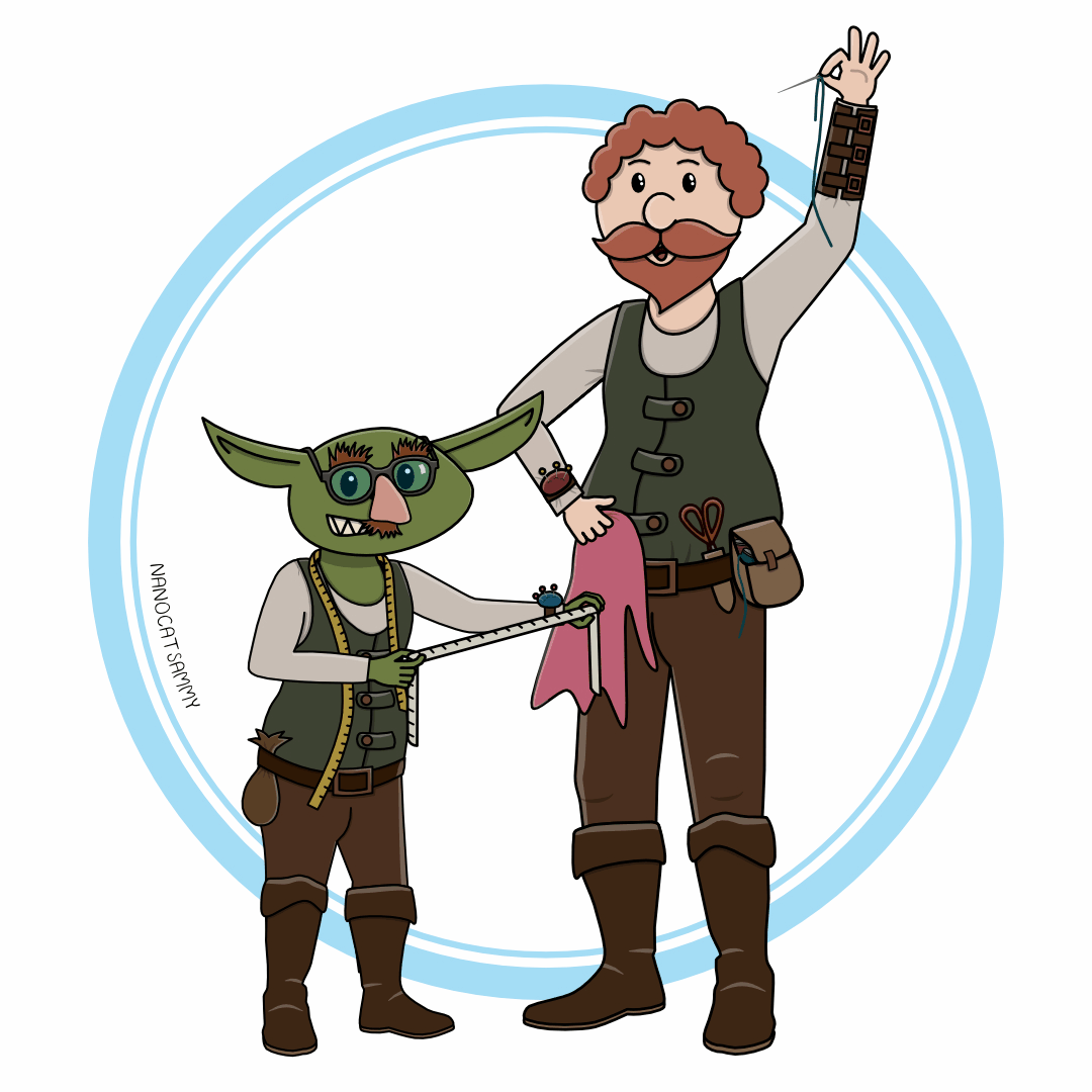 JUST A PAIR OF SIMPLE TAILORS.